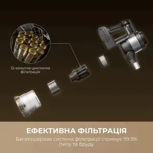 Аккумуляторный пылесос Mova S7 Ultra (V2590E) UA