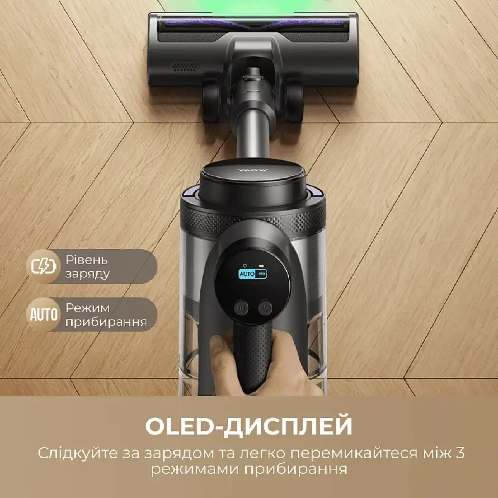 Аккумуляторный пылесос Mova S7 Ultra (V2590E) UA