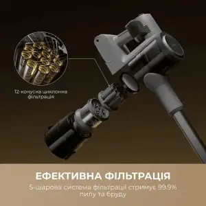 Аккумуляторный пылесос Mova S1 (V2594E) UA