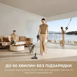 Аккумуляторный пылесос Mova S1 (V2594E) UA