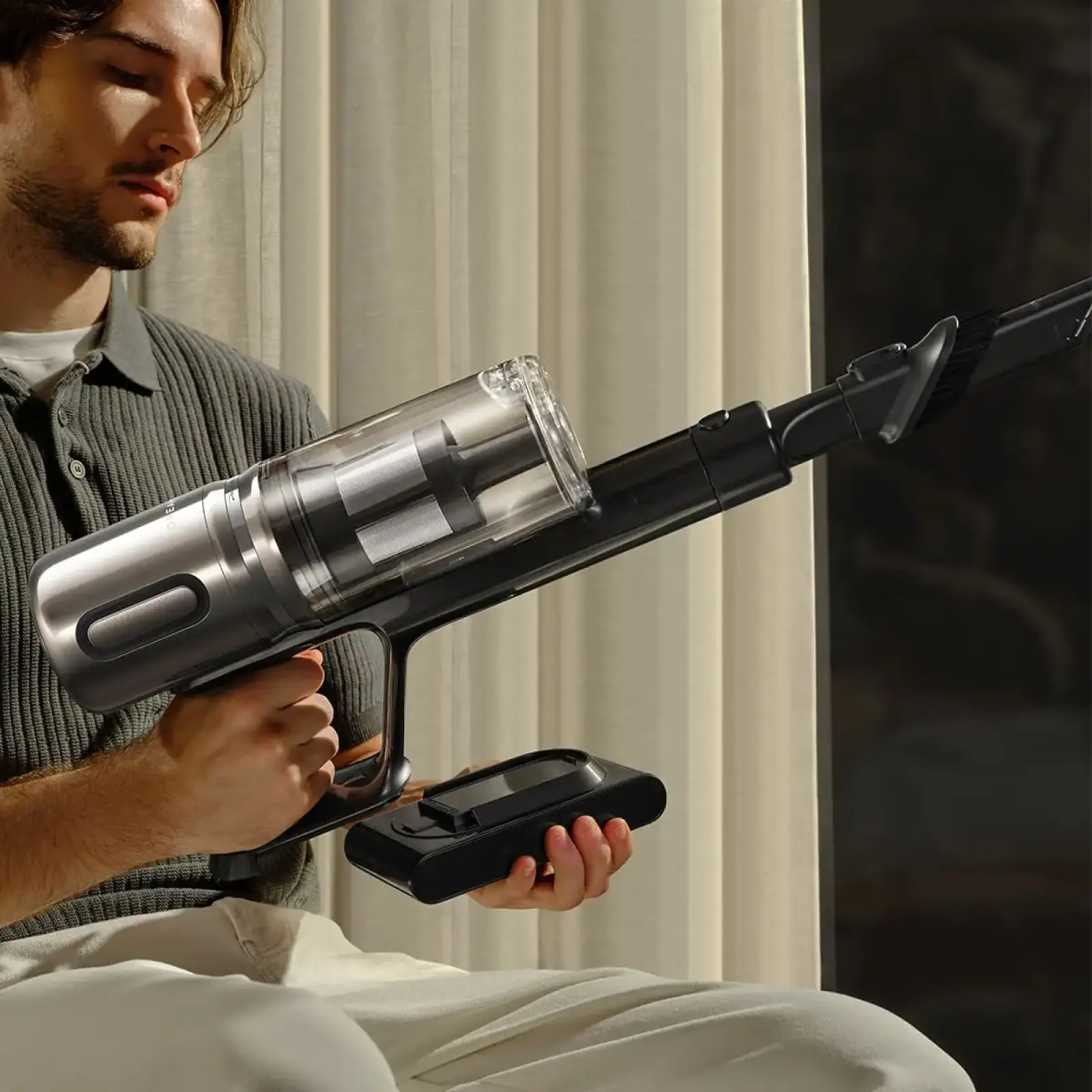 Акумуляторний пилосос Dreame Z40 TangleCut Flex+ (VRV62F) UA
