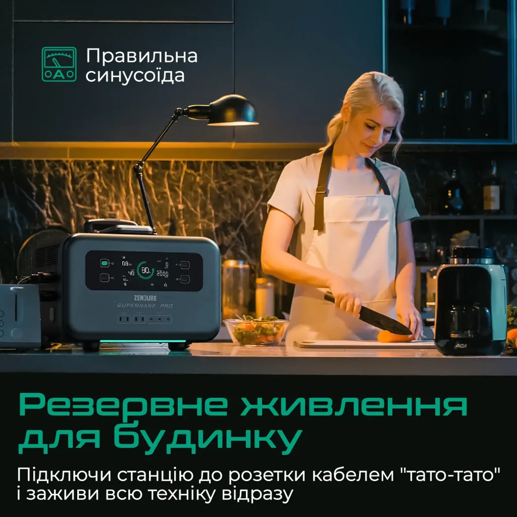 Зарядна станція Zendure 1440 Wh (ZDSBP1500-bk-eu) UA