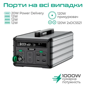 Зарядна станція Zendure 1016Wh (ZDSB1000M-gy-eu) UA