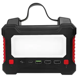 Зарядна станція Remax RPP-325 Tank Series 150W 36000mAh Black-Red (6954851243069)