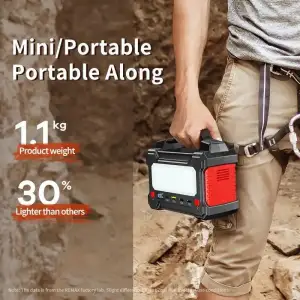 Зарядна станція Remax RPP-325 Tank Series 150W 36000mAh Black-Red (6954851243069)