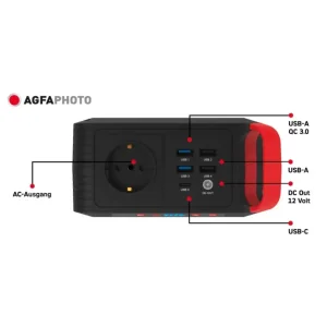 Зарядная станция AgfaPhoto Power Station PS100 (717-854700) UA