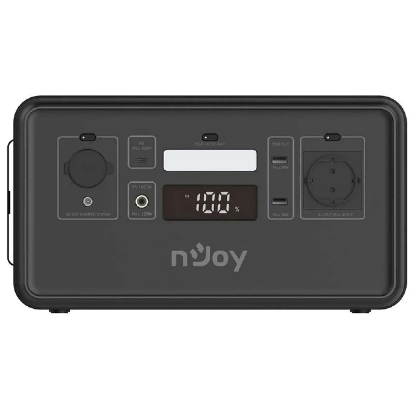 Зарядна станція Njoy Power Base 300, 296Wh (Power Base 300) UA