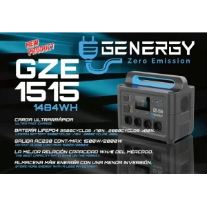 Зарядная станция Genergy GZE-1515 1500W, GZE1515 UA