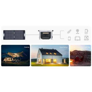 Переносная зарядная станция Must EM181-1024 1000W, 1280WH, PV VOC60V/25A MPPT UA