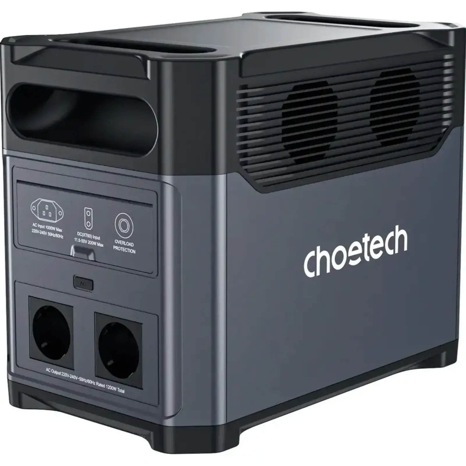 Зарядна станція Choetech BS061 1024Wh, 1200W (BS061-EU-GY) UA