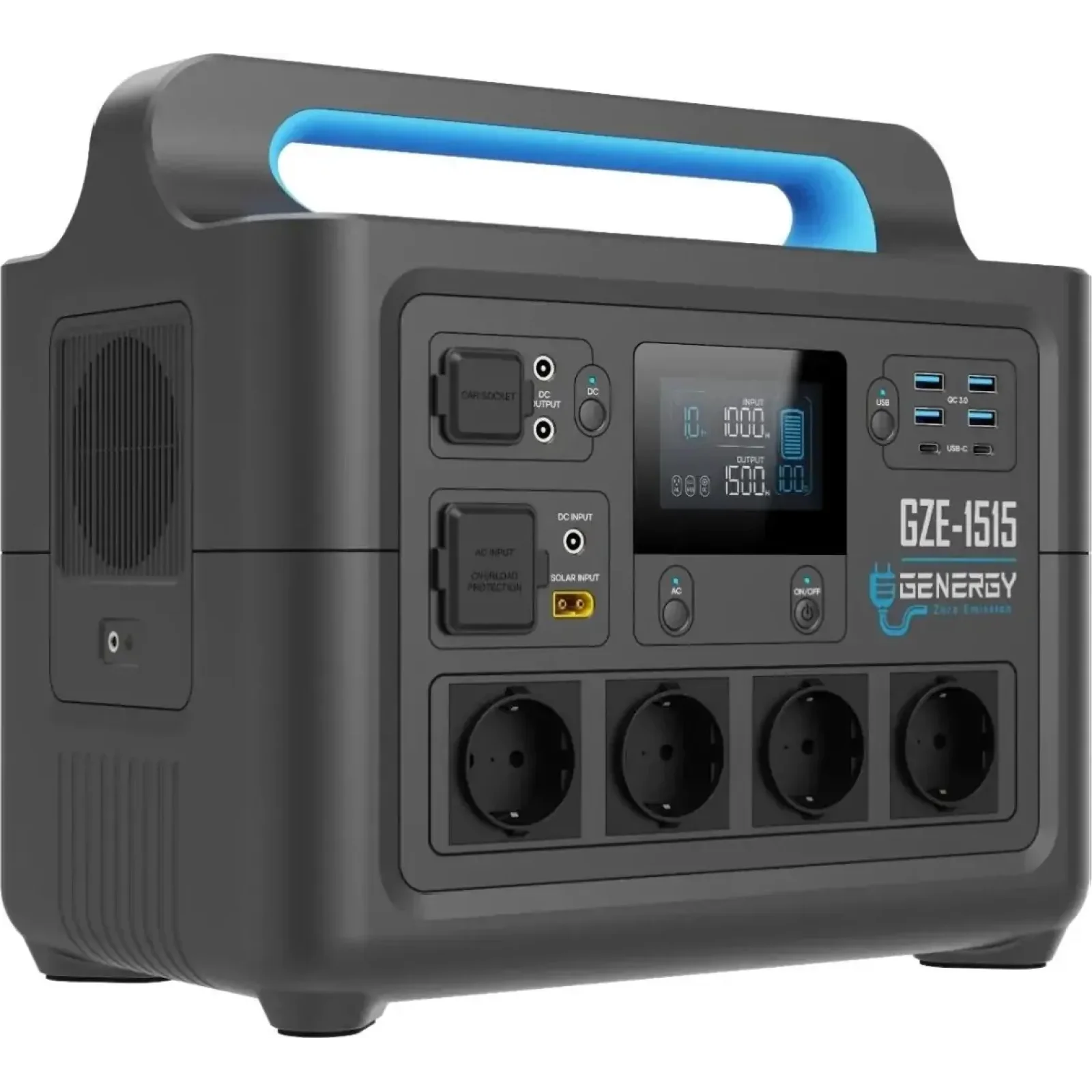 Зарядная станция Genergy GZE-1515 1500W, GZE1515 UA