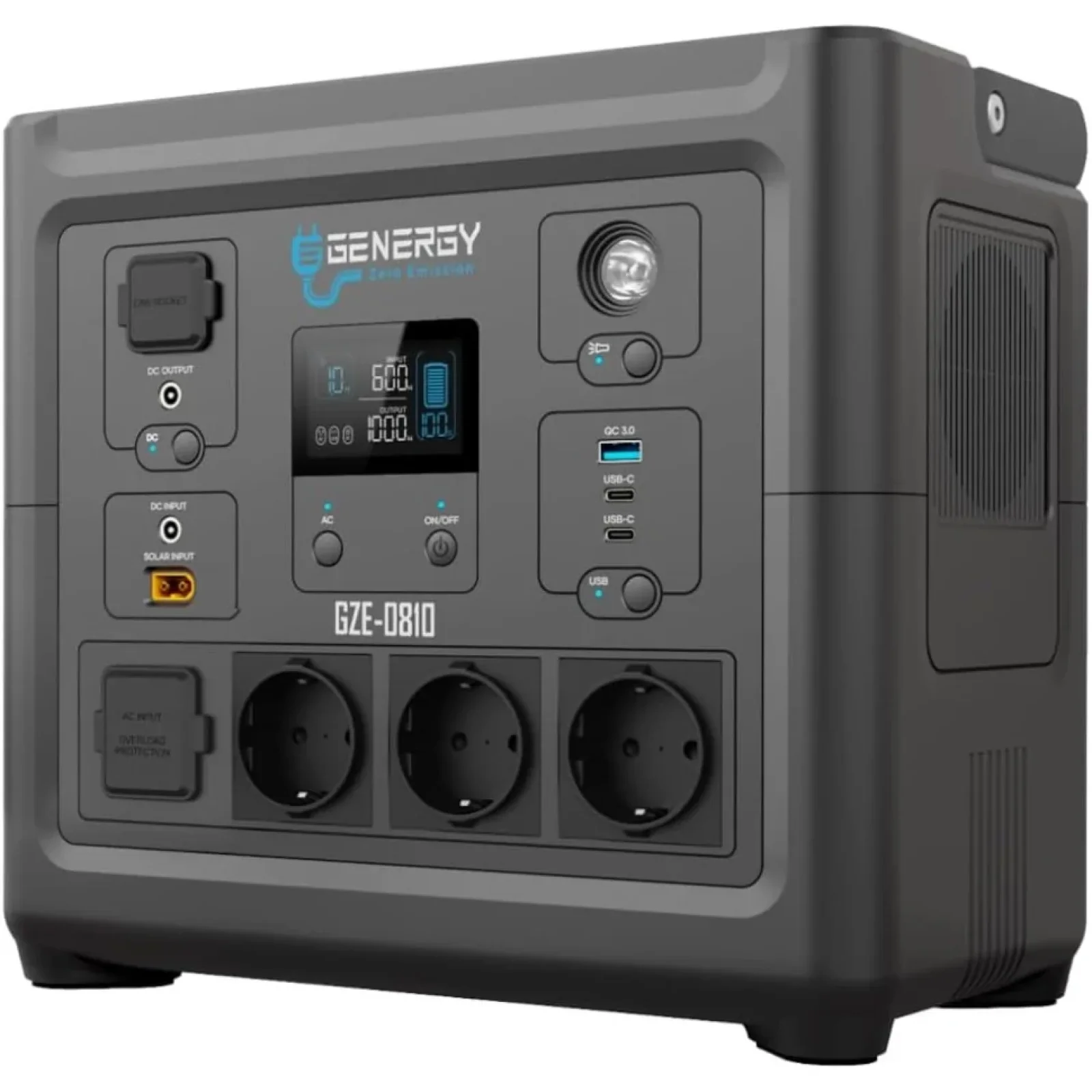 Зарядна станція Genergy GZE-0810 1000W, GZE0810 UA
