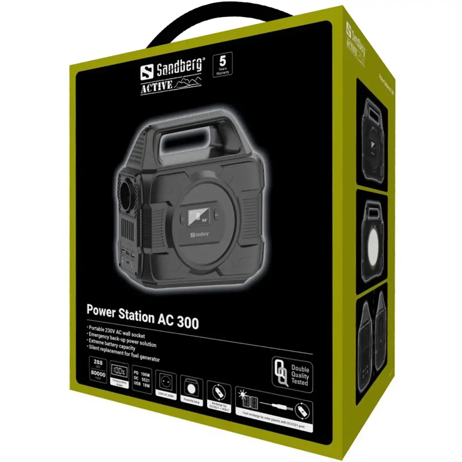 Зарядна станція Sandberg Power Station AC 300 (420-84) UA