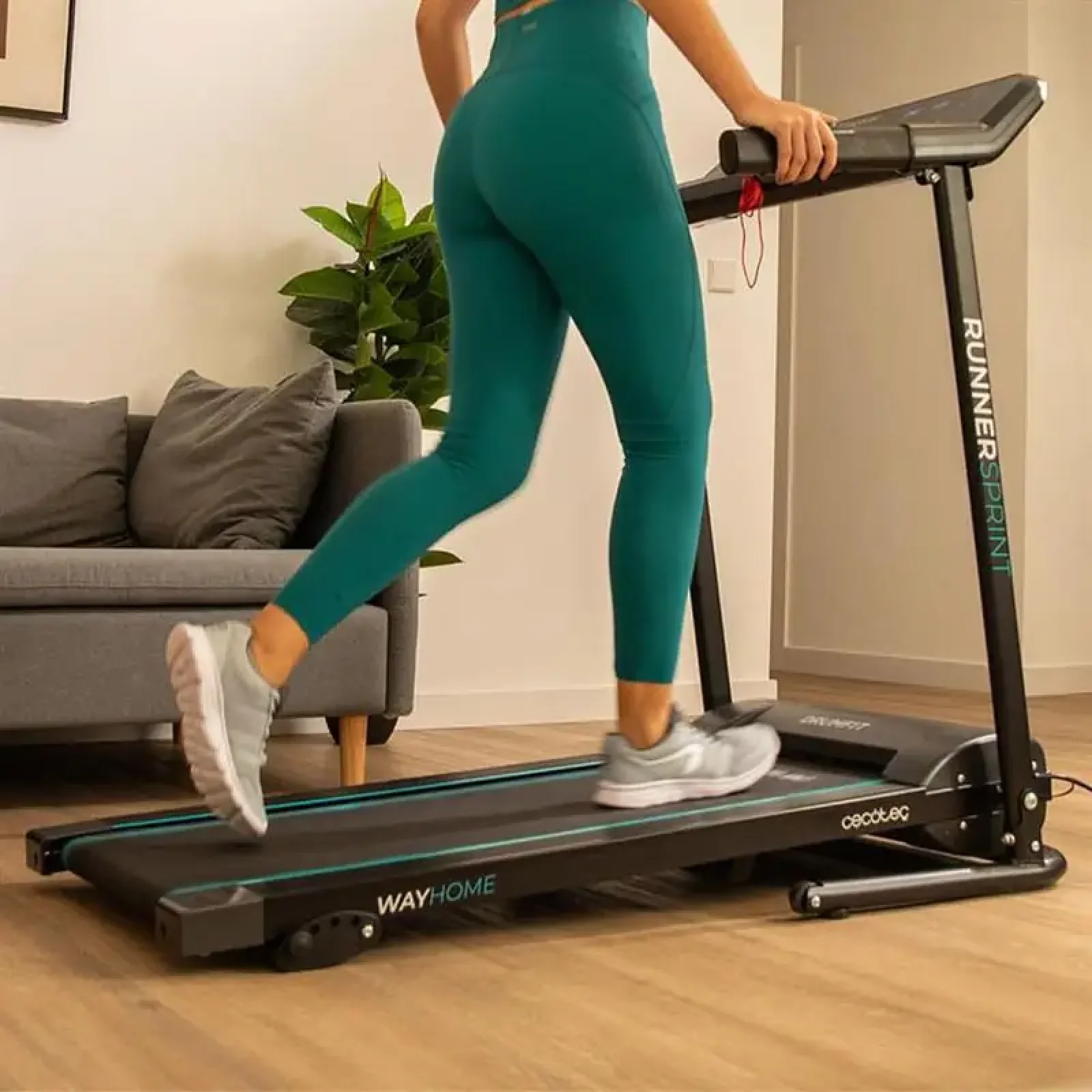 Бігова доріжка Cecotec DrumFit WayHome 1000 Runner Sprint Cinta (CCTC-07180) UA