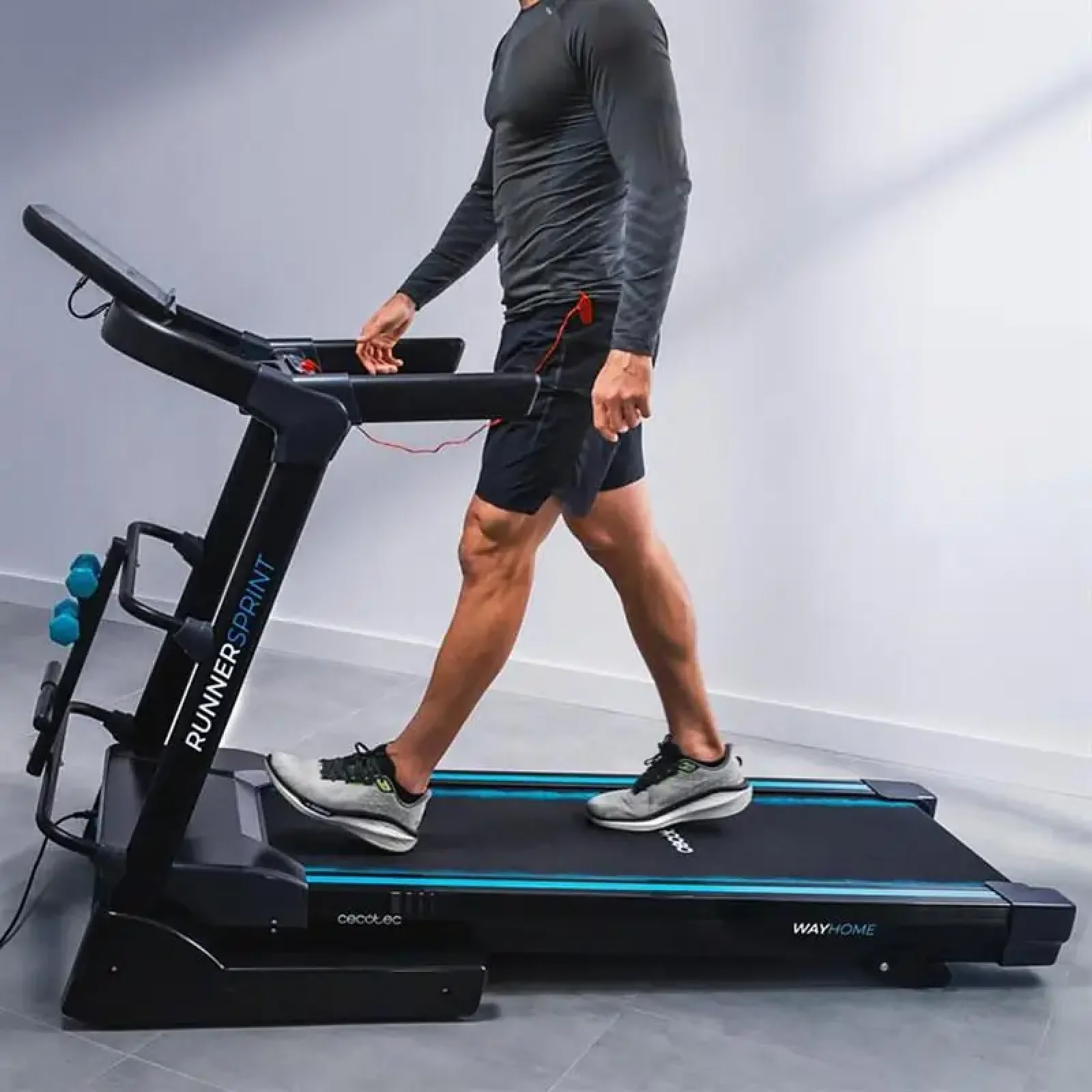 Беговая дорожка Cecotec DrumFit WayHome 1800 Runner Sprint Cinta (CCTC-07186) UA