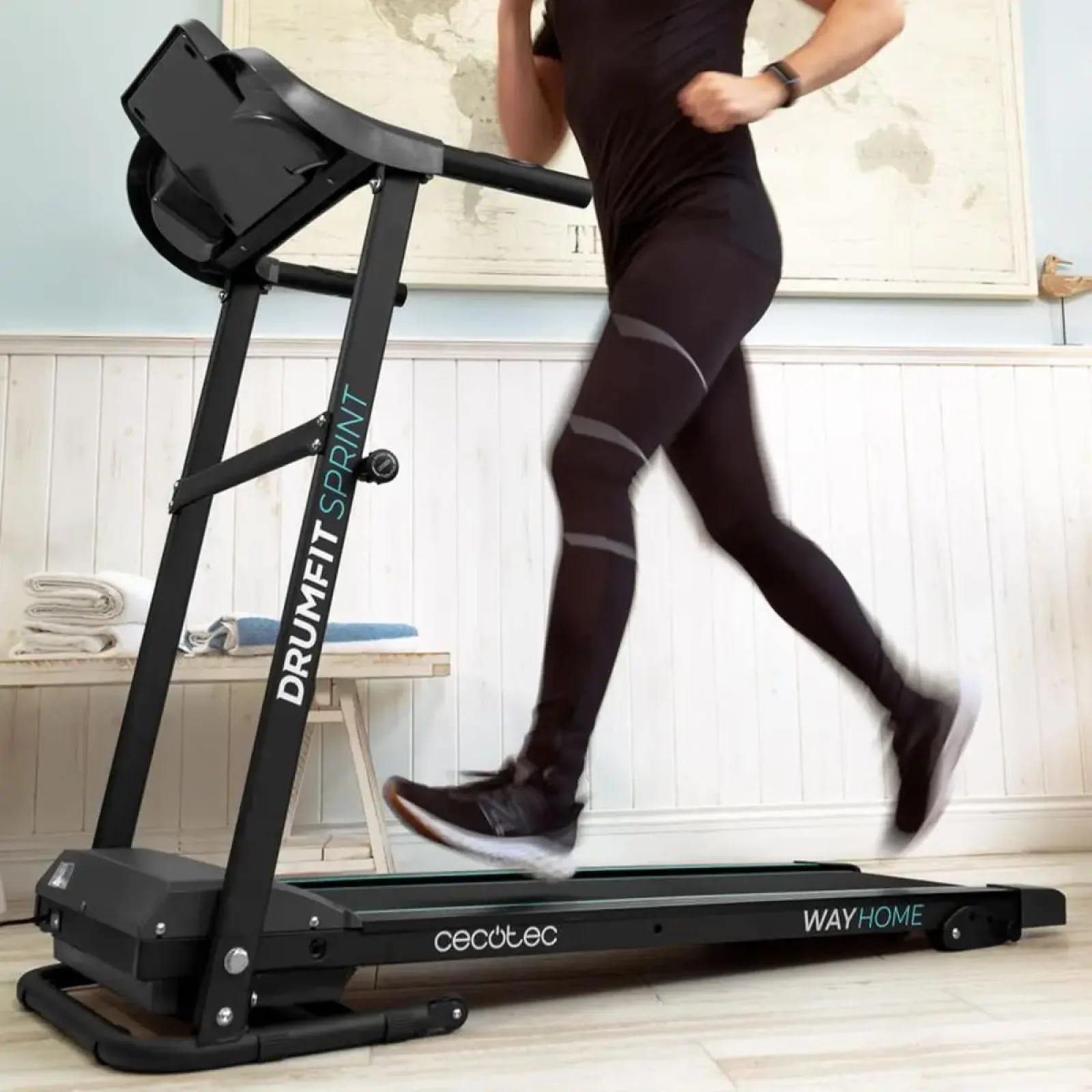 Беговая дорожка Cecotec DrumFit WayHome 1400 Sprint Cinta (CCTC-07182) UA