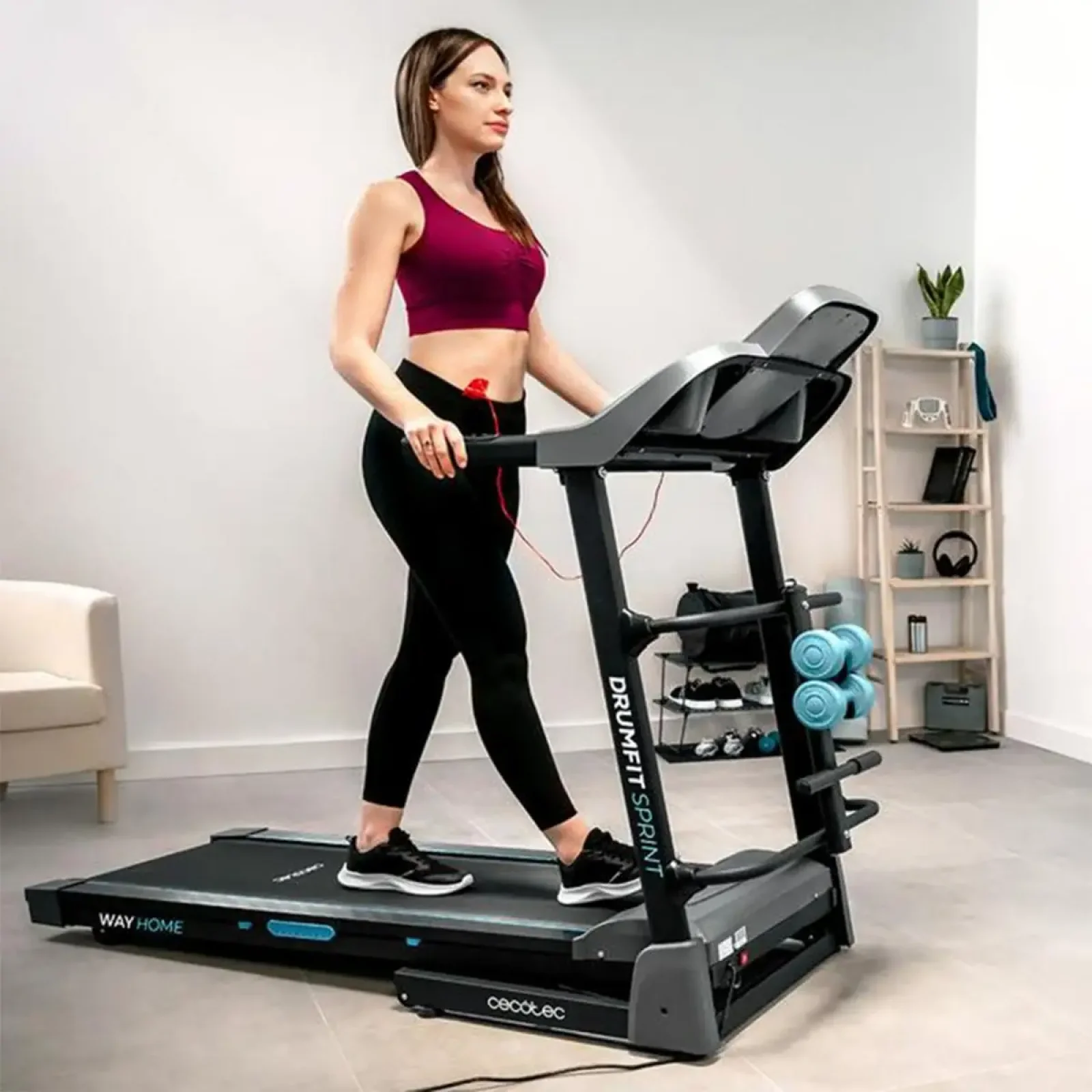 Беговая дорожка Cecotec DrumFit WayHome 1700 Sprint (CCTC-07185) UA