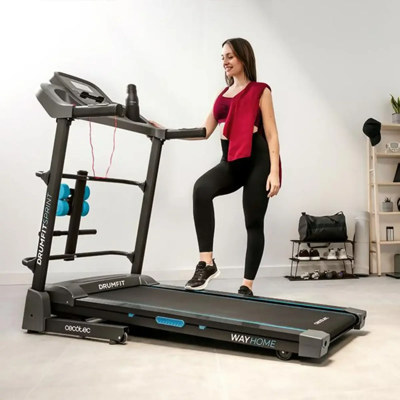 Беговая дорожка Cecotec DrumFit WayHome 1700 Sprint (CCTC-07185) UA