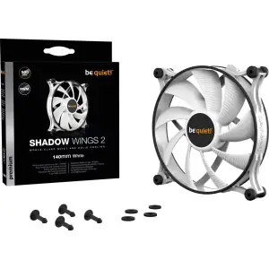 Вентилятор be quiet! Shadow Wings 2 140mm PWM White (BL091) UA