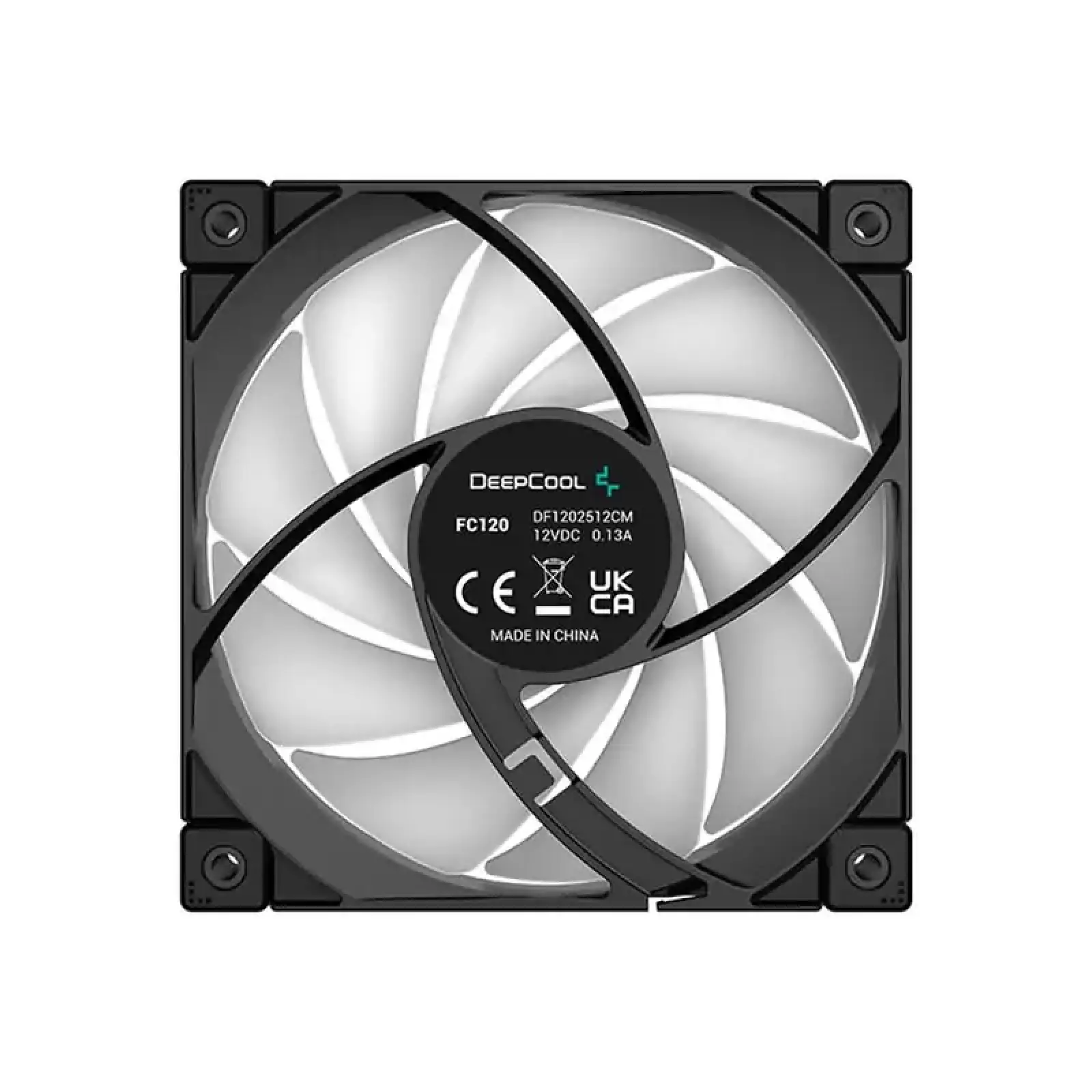 Вентилятор DeepCool FC120-3 IN 1 Black, 120x120x25мм, 4pin, чорний, R-FC120-BAMN3-G-1 UA