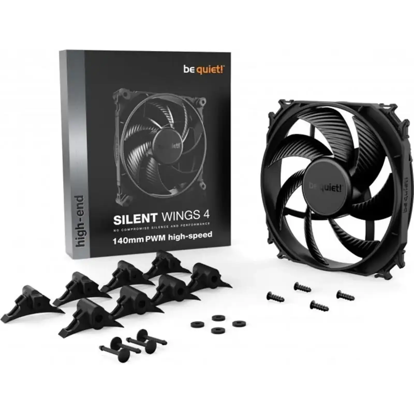 Вентилятор be quiet! Silent Wings 4 140mm PWM high-speed (BL097) UA