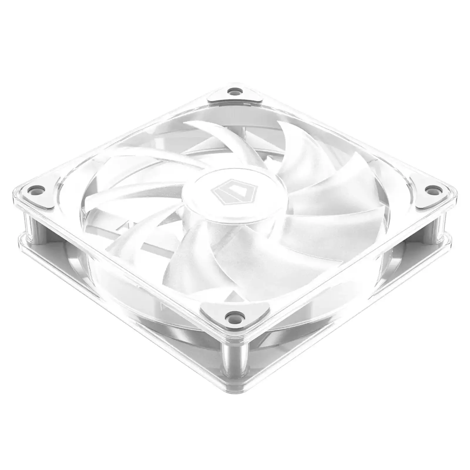 Вентилятор ID-Cooling Crystal 120 White UA