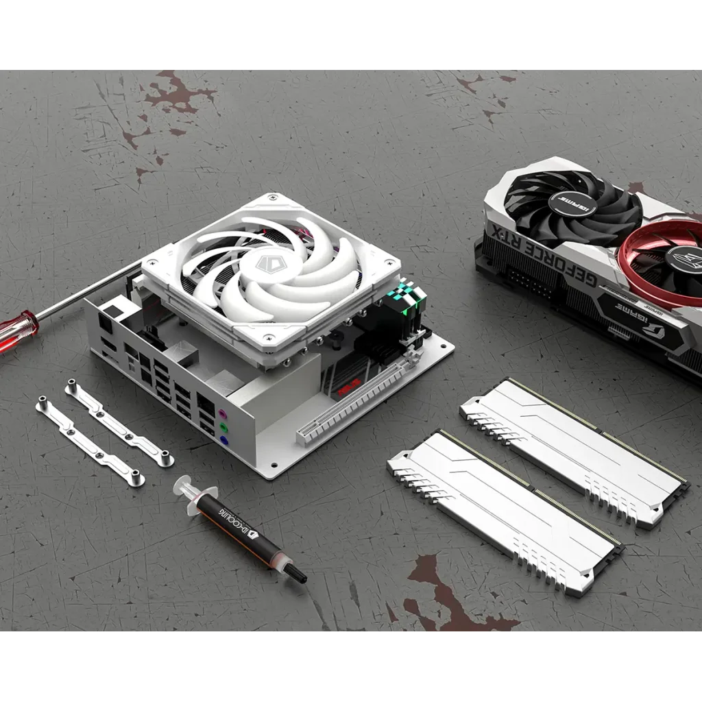 Вентилятор ID-Cooling NO-12015-XT ARGB Snow UA