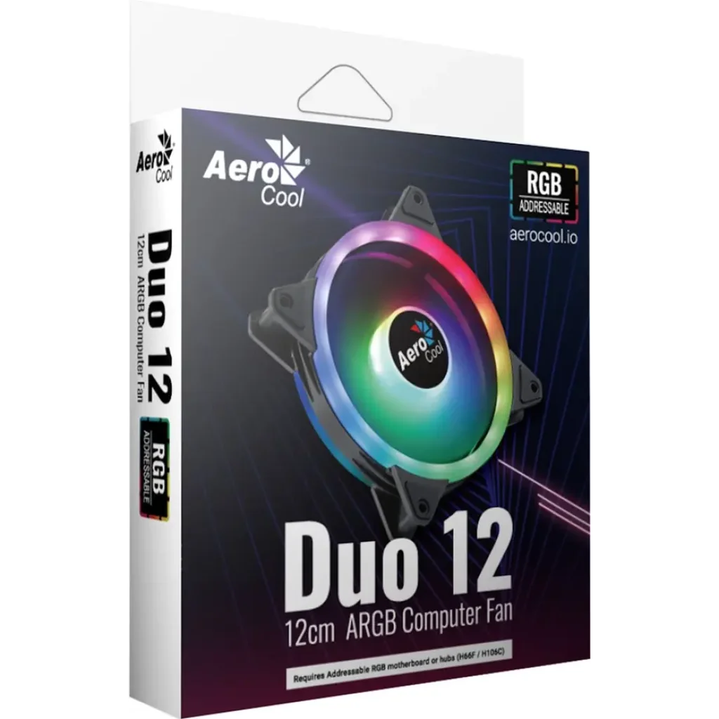 Вентилятор AeroCool Duo 12 ARGB (ACF3-DU10217.11) UA