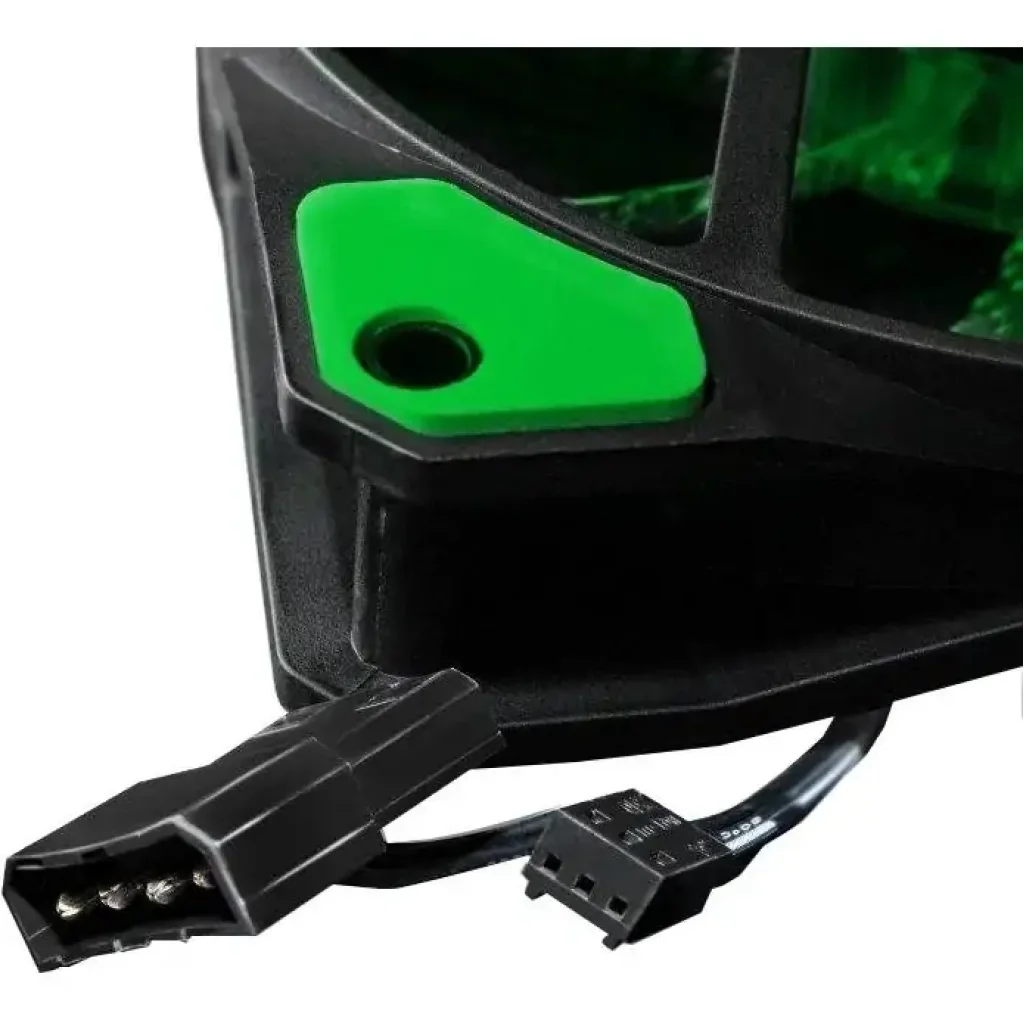 Вентилятор Frime Iris LED Fan 15LED Green (FLF-HB120G15) UA