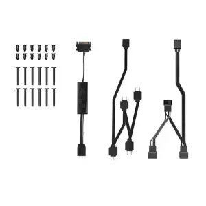 Вентилятор ID-Cooling TF-12025-ARGB-TRIO-SNOW (3pcs Pack) UA