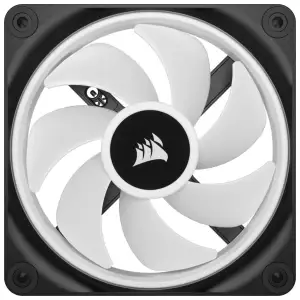 Вентилятор Corsair iCUE Link QX120 RGB PWM PC Fans Starter Kit with iCUE Link System Hub (CO-9051002-WW), 120x120x25мм, 6-pin, черный UA