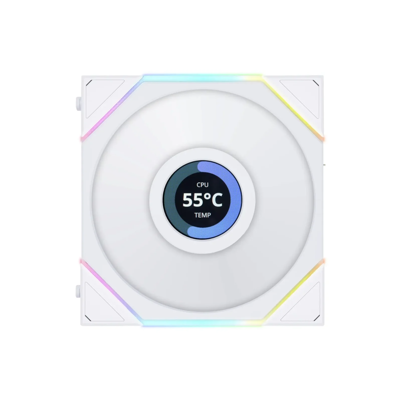 Вентилятор Lian Li TLLCD 120-1, White Cooler (G99.12TLLCD1W.00) UA