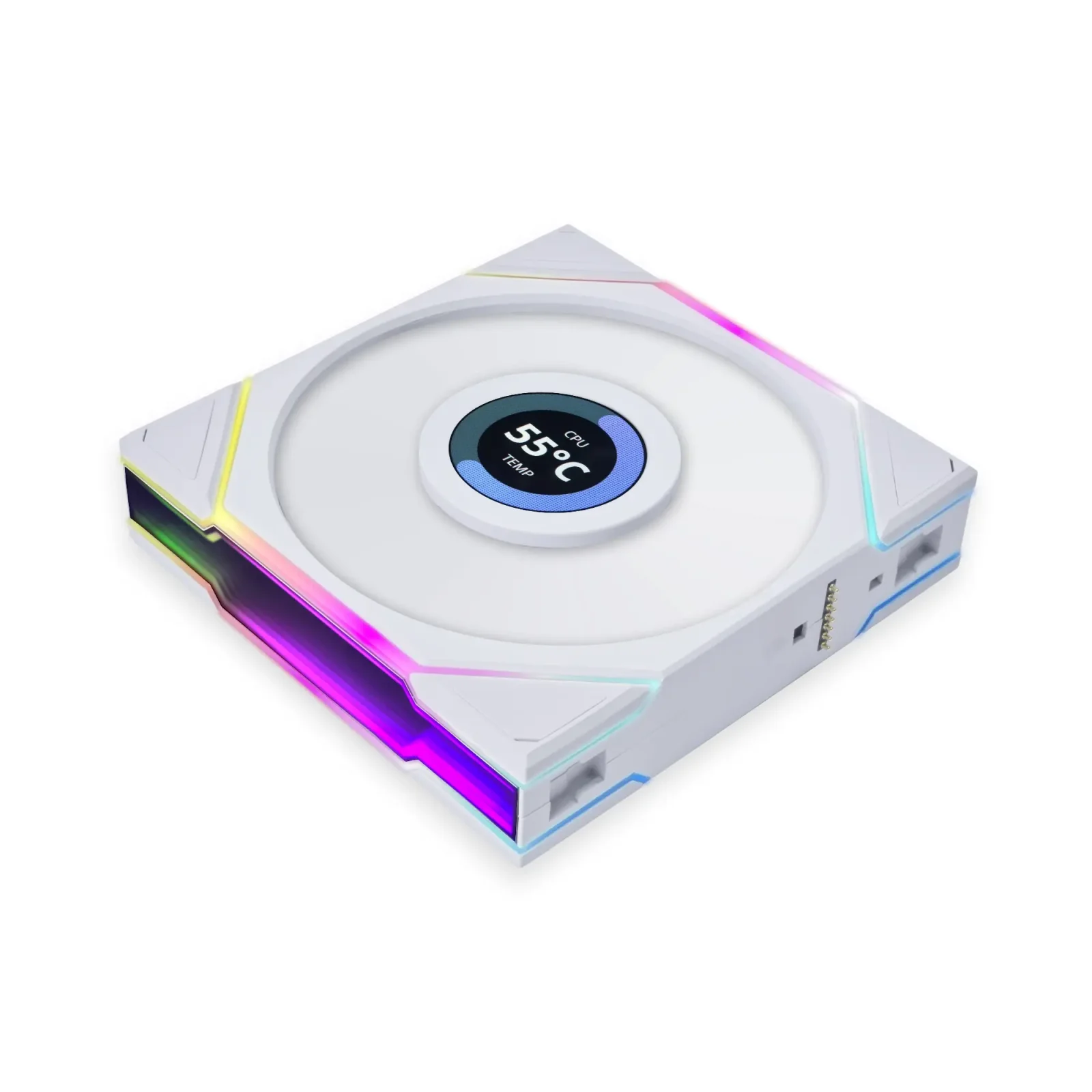 Вентилятор Lian Li TLLCD 120-1, White Cooler (G99.12TLLCD1W.00) UA