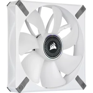 Вентилятор Corsair iCUE ML140 RGB Elite Premium Dual Pack (CO-9050119-WW), 140x140x25мм, 4-pin PWM, белый UA