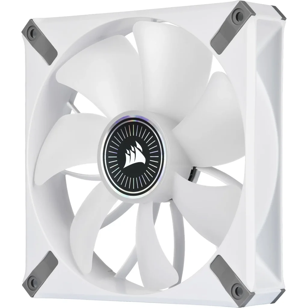 Вентилятор Corsair iCUE ML140 RGB Elite Premium Dual Pack (CO-9050119-WW), 140x140x25мм, 4-pin PWM, белый UA