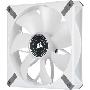 Вентилятор Corsair iCUE ML140 RGB Elite Premium Dual Pack (CO-9050119-WW), 140x140x25мм, 4-pin PWM, белый UA
