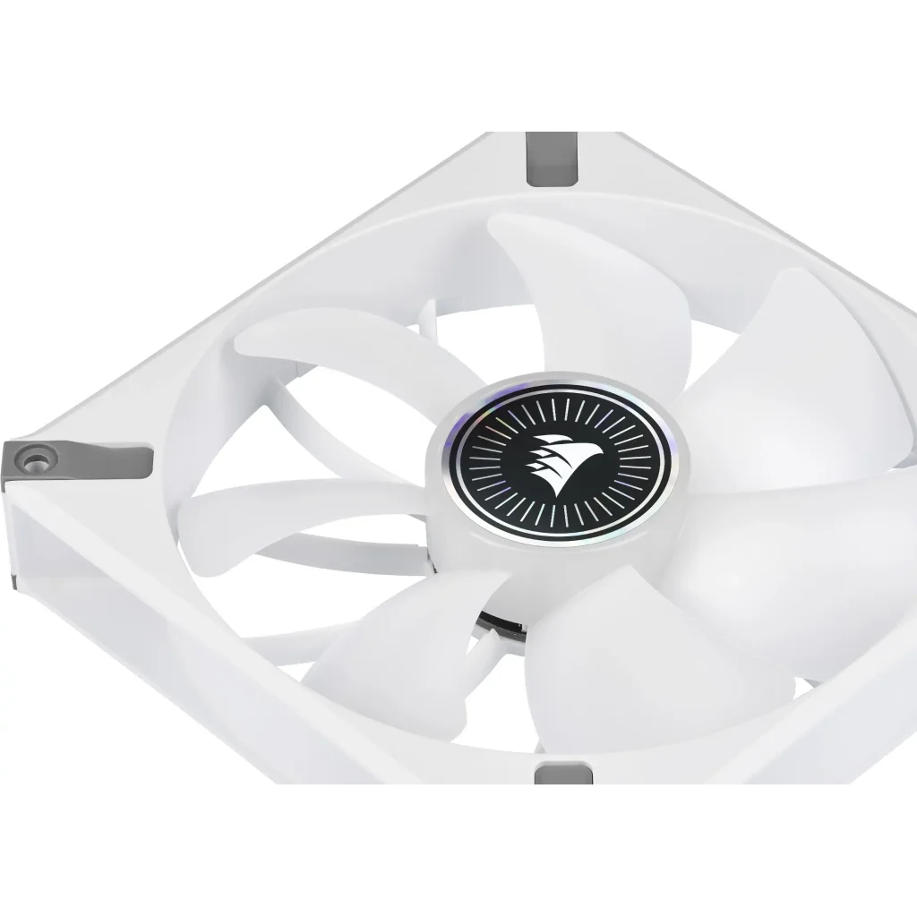 Вентилятор Corsair iCUE ML140 RGB Elite Premium Dual Pack (CO-9050119-WW), 140x140x25мм, 4-pin PWM, белый UA