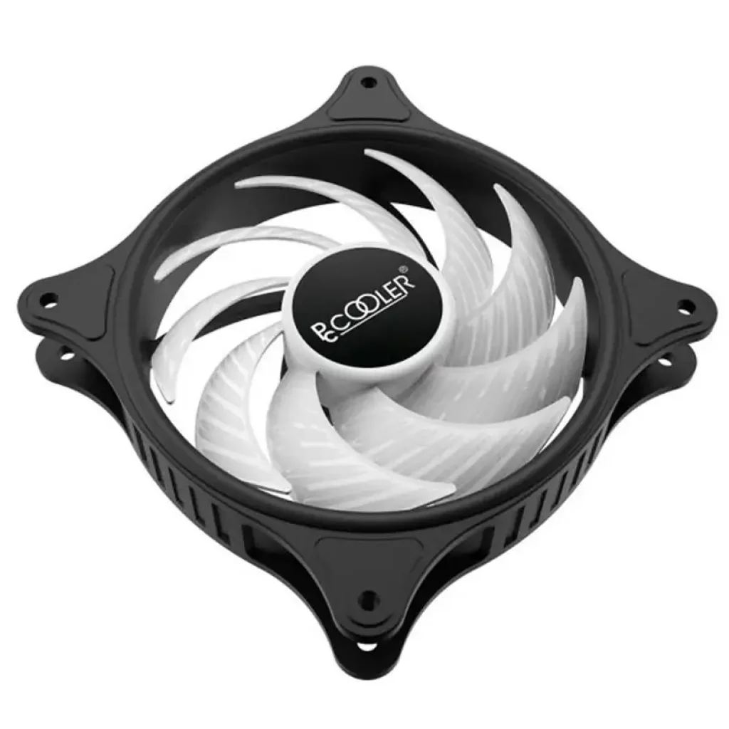 Вентилятор PCCooler FX 120 ARGB BK 3in1, 120x120x25мм, 4-pin, чорний UA