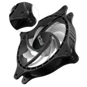 Вентилятор PCCooler FX 120 ARGB BK 3in1, 120x120x25мм, 4-pin, чорний UA