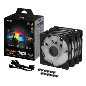 Вентилятор Asus TUF Gaming TR120 ARGB Reverse Triple Pack Black (90DA00D0-B09020) UA