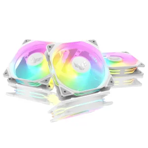 Вентилятор Asus TUF Gaming TR120 ARGB Reverse Triple Pack White (90DA00D3-B09020) UA