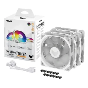 Вентилятор Asus TUF Gaming TR120 ARGB Reverse Triple Pack White (90DA00D3-B09020) UA