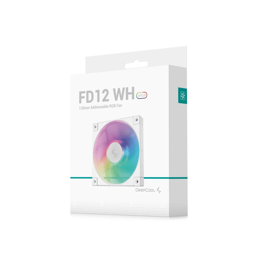Вентилятор DeepCool FD12 ARGB WH UA