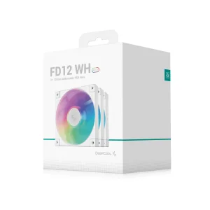 Вентилятор DeepCool FD12 ARGB WH-3 IN 1 UA