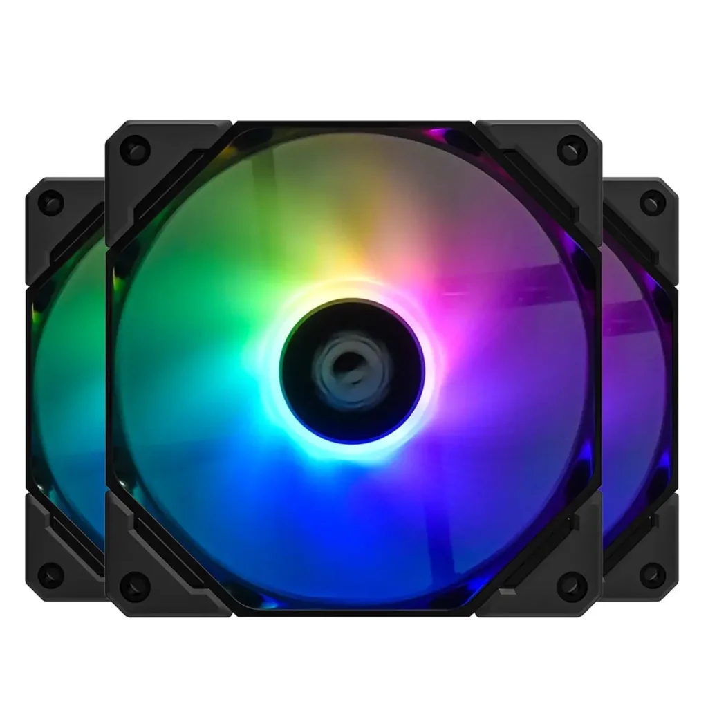 Вентилятор ID-Cooling TF-12025-Pro ARGB Trio UA