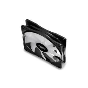 Вентилятор DeepCool RF 120, 120х120х25 мм, 4-pin, черный с белым, DP-FRGB-RF120-1C UA