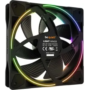 Вентилятор be quiet! Light Wings 120mm PWM Black (BL072) UA