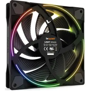 Вентилятор be quiet! Light Wings 140mm PWM High-Speed Black (BL075) UA