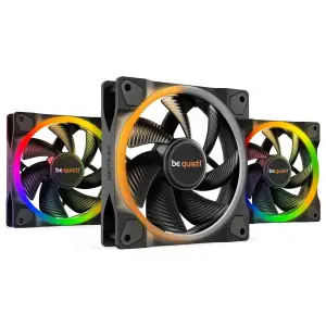 Вентилятор be quiet! Light Wings 120mm PWM 3-Pack Black (BL076) UA