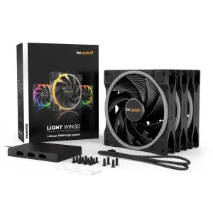 Вентилятор be quiet! Light Wings 140mm PWM Triple Pack (BL079) UA